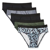Lot de 5 caleçons ajustés Athletic Works pour hommes
