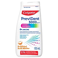 Colgate PreviDent 5000 Kids High Fluoride Toothpaste, Fruitilicious, 100 mL
