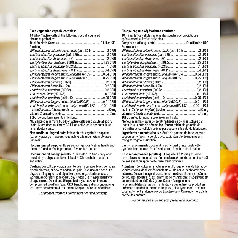 Webber Naturals Probiotic + Prebiotic 10 Billion