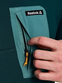 Men's Reebok Freedom Mock Neck Snap Pullover, Tailles S-XL