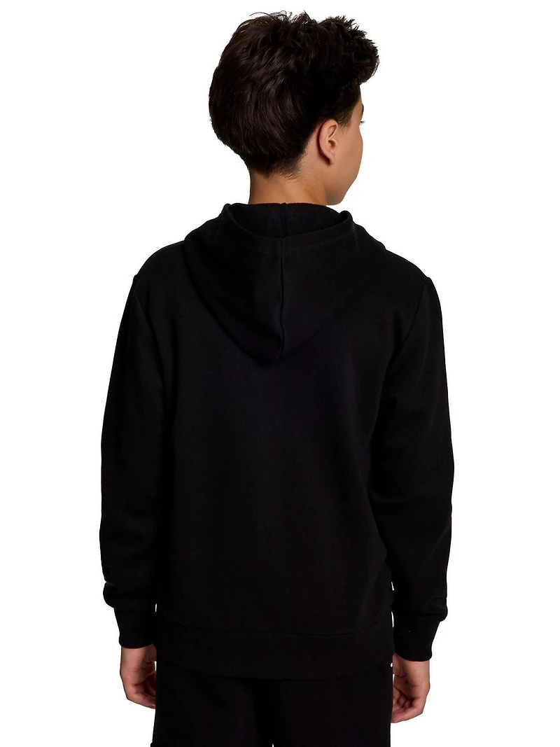 Reebok sweat à capuche zippé game day pour garçon Tailles 4/5-18