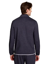 Men's Reebok Freedom Mock Neck Snap Pullover, Tailles S-XL