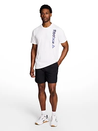 Men's Reebok Angled Vertical Graphic Tee, Sizes S-XL