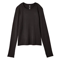 Athletic Works Women's Long Sleeve Seamless Tee