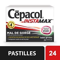 Cepacol® Instamax Berry Frost, Sore Throat Lozenges, 24 ct
