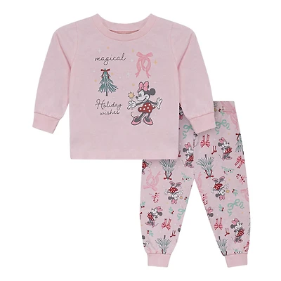 Disney Minnie Mouse Holiday Pajamas Set