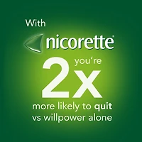 Nicorette Peppermint Gum, 4 mg, Quit Smoking, Nicotine Gum, Smoking Cessation Aid, NRT, Reduce Cravings, 210 Count
