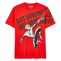 T-shirt à imprimé graphique Spider-Man Marvel pour hommes