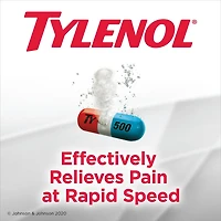Tylenol Extra Strength Pain Relief Acetaminophen 500mg Rapid Release Gels, 24 Count