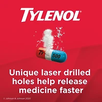 Tylenol Extra Strength Pain Relief Acetaminophen 500mg Rapid Release Gels, 24 Count