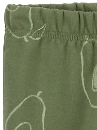 Carter's Child of Mine Baby Boys' Green Avocado Body Suit Pant Set