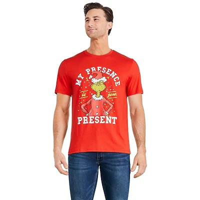 T-shirt à manches courtes The Grinch pour hommes