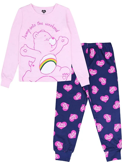 Knit Sleep 2 Piece PJ set - Kids - Girls, SIZE : XS-L