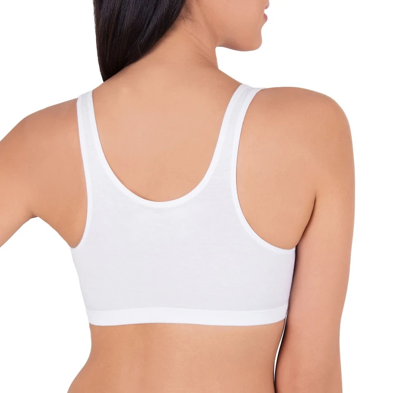 Soutien-gorge sport construit Fruit of the Loom pour femmes en paq. de 3 Tailles 36, 38, 40, 42, 44