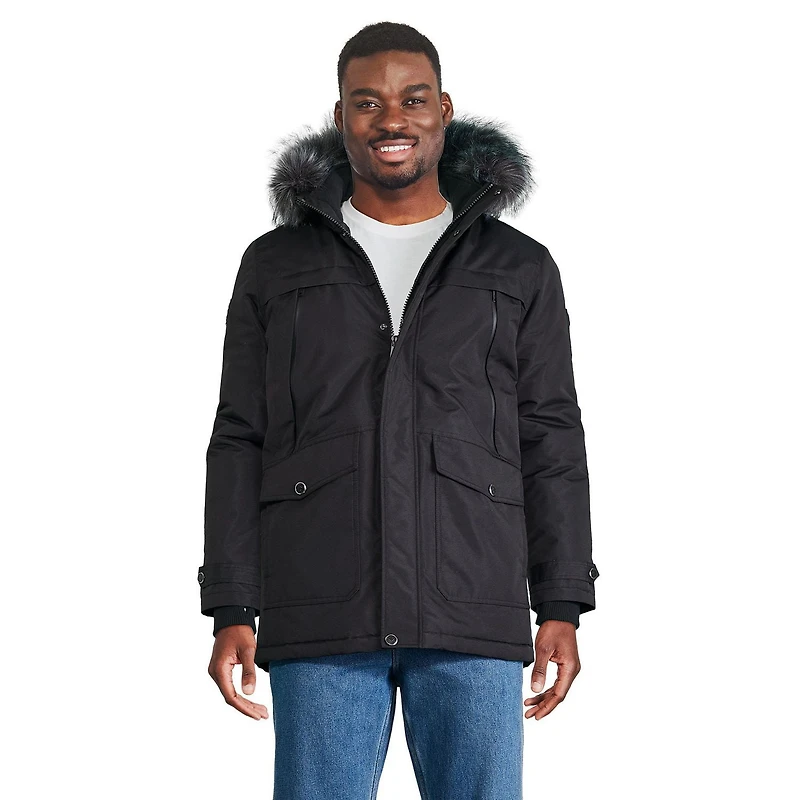 Parka long Zero Tolerance pour hommes Tailles P-2XL