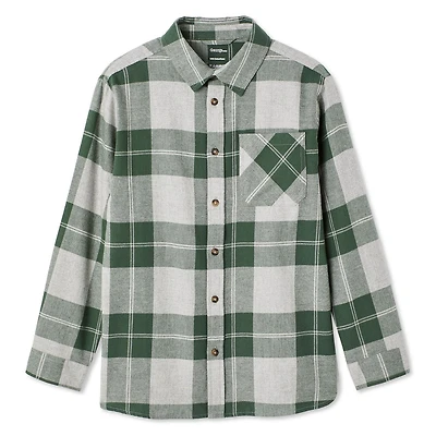 Chemise à carreaux en flanelle George pour garçons