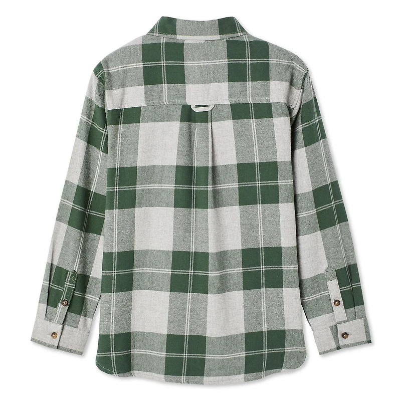 George Boys' Plaid Flannel Shirt