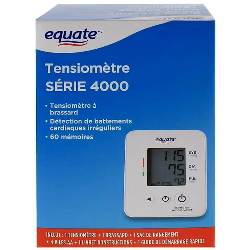 Tensiomètre Série 4000 Equate 1 ensemble de tensiomètre