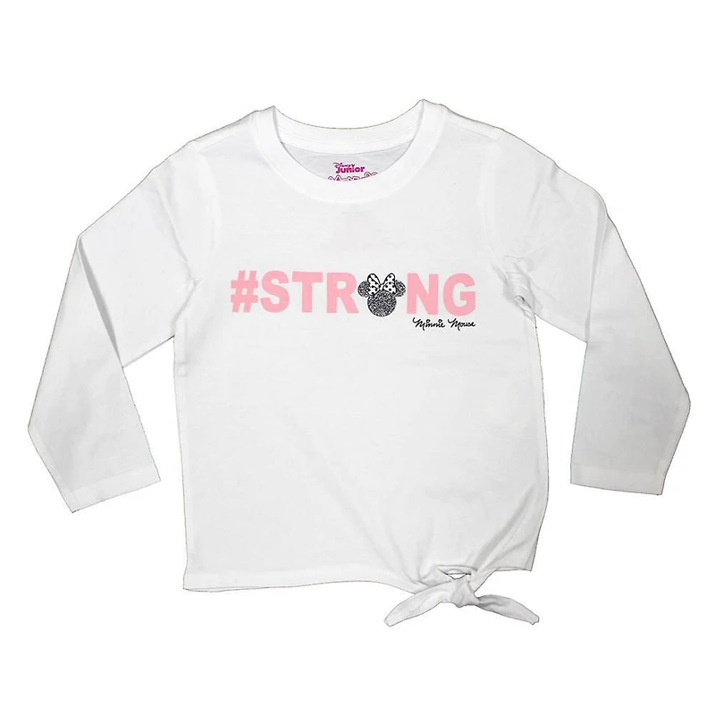 Haut à manches longues Minnie Mouse pour toute-petite fille