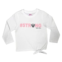 Haut à manches longues Minnie Mouse pour toute-petite fille