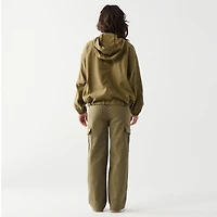 DV L/S Jacket with drawstring hood and large cargo pockets