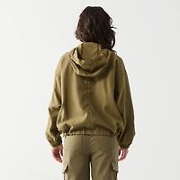 DV L/S Jacket with drawstring hood and large cargo pockets