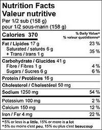 Quality Fast Foods Super Pizza Sub