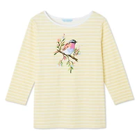 Penmans Women's Printed 3/4 Sleeve Tee