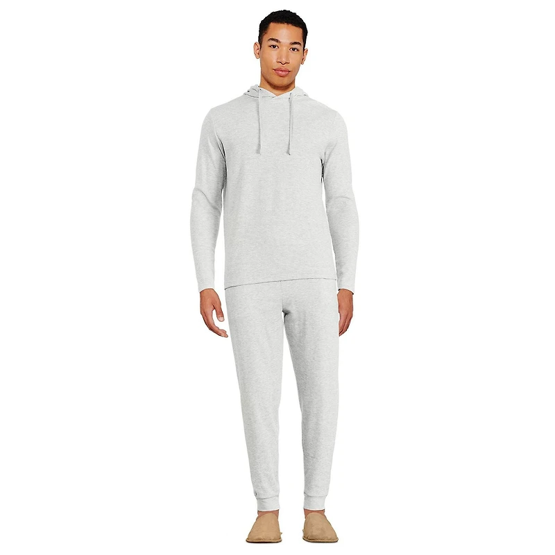 George Men's Brushed Waffle Jogger Lounge 2-Piece Set