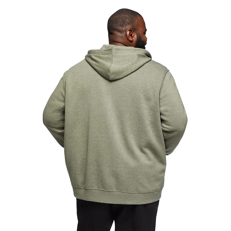 George Big Men's Full-Zip Hoodie
