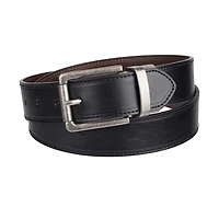 Genuine Dickies Men's 38mm Reversible Swivel Buckle Leather Belt, Sizes 34-44