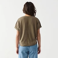 DV Chemise à manches courtes, ample