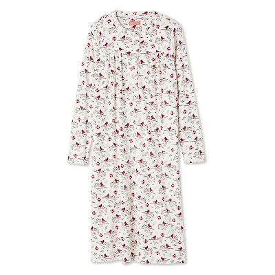 Chemise de nuit en velours Iyla pour femmes Tailles P-TG