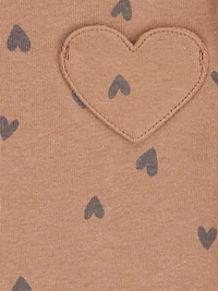 Carter's Child of Mine Newborn girls' 3-piece Set - Heart