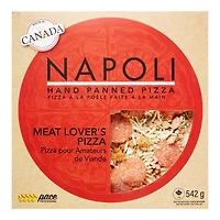 Napoli Hand Stretched 12” Meat Lover’s Pizza, 542 g