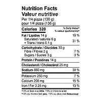 Napoli Hand Stretched 12” Meat Lover’s Pizza, 542 g