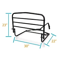 Stander 30 inch Bed Rail for Seniors, Adjustable Bed Assist Rails for Elderly Adult Support