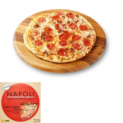 Napoli Hand Stretched 12” Meat Lover’s Pizza, 542 g