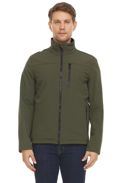 Veste à coquille souple avec doublure berbère Swiss Tech pour homme