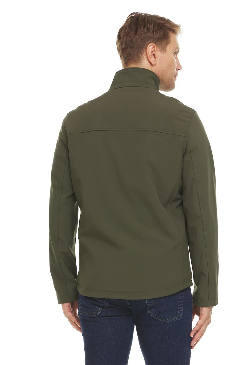 Veste à coquille souple avec doublure berbère Swiss Tech pour homme
