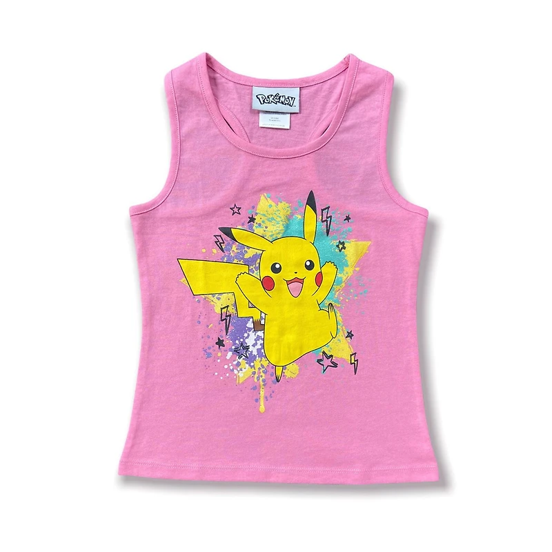 Pokemon Camisole à dos nageur pour fille