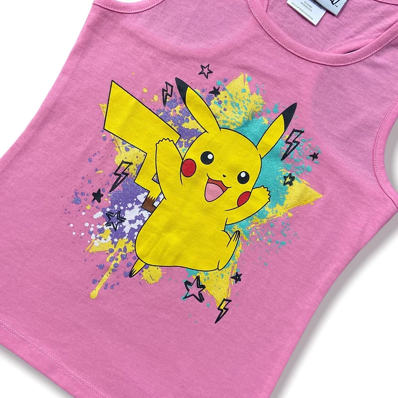 Pokemon Girls racer back tank top