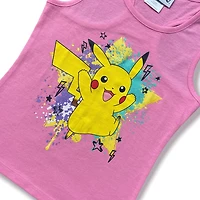 Pokemon Girls racer back tank top