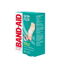 Pansements adhésifs FLEXI-CONTOUR de marque BAND-AID® pour les coupures et égratignures, 25 pansements, un format