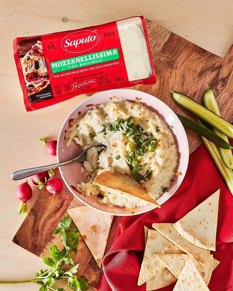 Saputo Mozzarellissima Pizza Mozzarella Cheese, 500 g