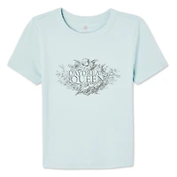 No Boundaries Women's Rib Baby Tee