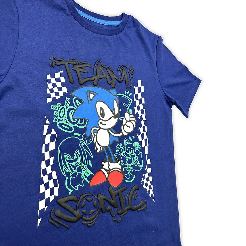 Sonic Boy's short sleeve  tee shirt.