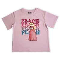 Super Mario Bros T-shirt à manches courtes pour filles