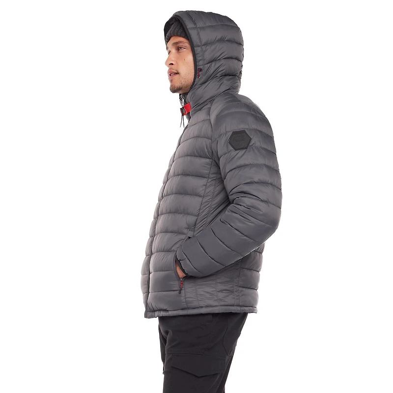 Dark Black Men's Reversible Jacket