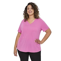 T-shirt de base Athletic Works Plus pour femmes